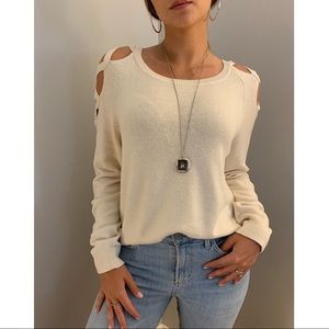 Joe’s Cold Shoulder Sweater